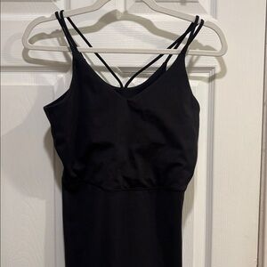 All in Motion Black romper